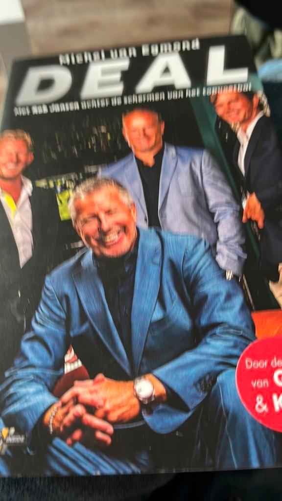 Michel van Egmond - Deal, Boeken, Sportboeken, Zo goed als nieuw, Balsport, Ophalen of Verzenden