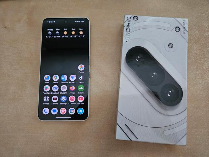 Nothing Phone (3a), Telecommunicatie, Mobiele telefoons | Toebehoren en Onderdelen, Nieuw, Overige merken, Overige typen, Ophalen of Verzenden
