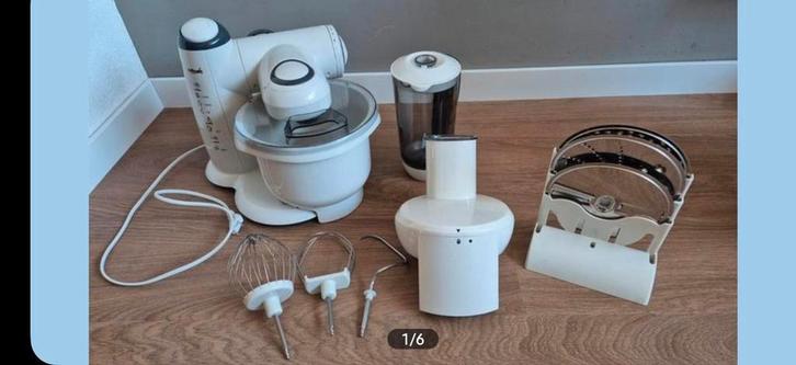 Bifinet Keukenmachine - Zeer Goede Staat!, Witgoed en Apparatuur, Keukenmixers, Zo goed als nieuw, 2 tot 3 liter, 3 snelheden of meer