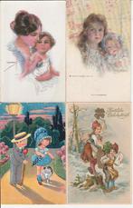 uit de oude doos    rond de 1100  stuks fantasiekaarten, Verzamelen, Ansichtkaarten | Themakaarten, Ophalen of Verzenden, 1940 tot 1960