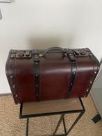 Super leuke Houten Koffer. Nieuw Als Decoratie of lektuurbak, Ophalen of Verzenden, Zo goed als nieuw, 50 tot 100 cm, Minder dan 50 cm