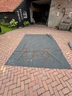 Groot Grijs vloerdoek (campingdoek) 3x5m, Caravans en Kamperen, Ophalen, Gebruikt