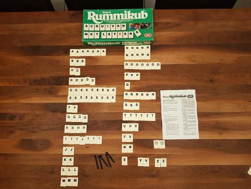 Woord rummikub. Goliath., Hobby en Vrije tijd, Gezelschapsspellen | Overige, Zo goed als nieuw, Ophalen of Verzenden