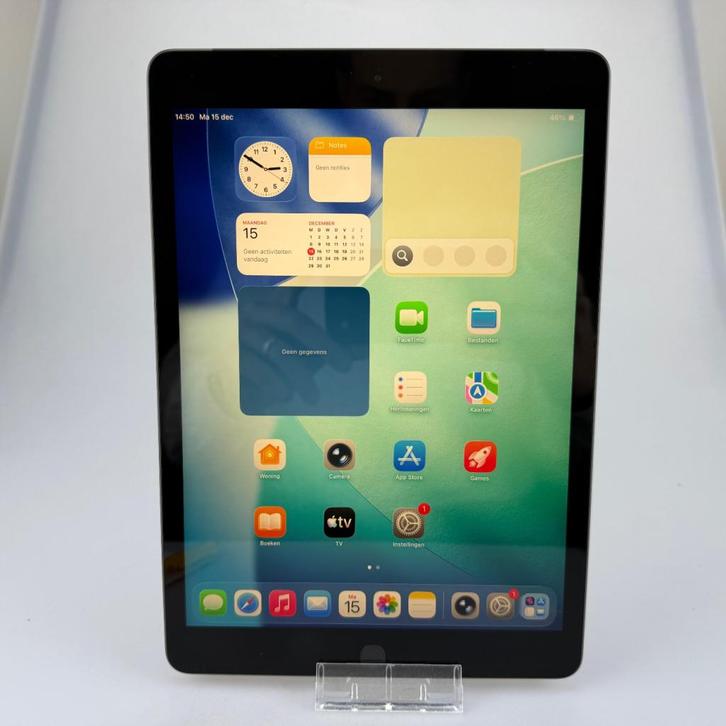 iPad 8 (2020) 128GB WiFi + Cellular Space Gray, Computers en Software, Apple iPads, Zo goed als nieuw