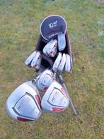 Heren golfset (11delig)Tour Eagle met golftas en golfkar, Ophalen of Verzenden, Gebruikt, Set