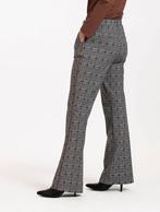 Studio Anneloes flair bonded broek check bronze travelstof L, Kleding | Dames, Studio Anneloes, Maat 42/44 (L), Ophalen of Verzenden
