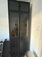 Billy kast van Ikea met deuren en opzetstuk, Ophalen of Verzenden, Zo goed als nieuw, 25 tot 50 cm, 50 tot 100 cm