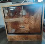60x40x60 osb terrarium, Dieren en Toebehoren, Ophalen, Zo goed als nieuw, Terrarium of Paludarium