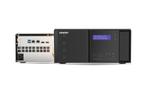 QNAP Surveillance NAS (QGD-3014-16PT)(16x POE poorten), Ophalen of Verzenden, Zo goed als nieuw, Binnencamera