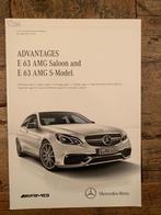 Product info brochure Mercedes-Benz E63 en E 63 S W212 2013, Zo goed als nieuw, Mercedes-Benz, Mercedes, Ophalen of Verzenden