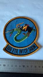 Patch 166 FIS fighter interceptor squadron, Ophalen, Luchtmacht, Amerika, Embleem of Badge