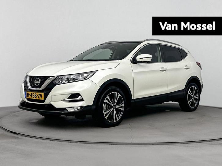 Nissan Qashqai 1.3 DIG-T N-Connecta 140PK | Navigatie | 360, Auto's, Nissan, Bedrijf, Te koop, Qashqai, 360° camera, ABS, Airbags