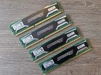 Crucial Ballistix 4GB DDR3 PC3-12800U 1600MHz geheugen 4st., Computers en Software, RAM geheugen, DDR3, Ophalen of Verzenden, Zo goed als nieuw