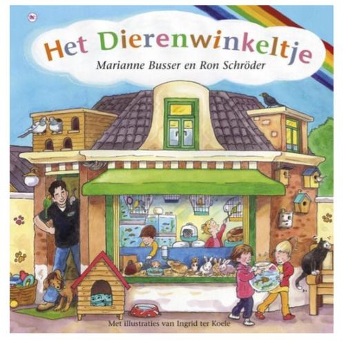 Boek Het Dierenwinkeltje Marianne Busser en Ron Schröder, Boeken, Kinderboeken | Kleuters, Nieuw, Ophalen