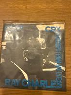 Ray Charles - Cry Teardrops From My Eyes Single, Ophalen of Verzenden, Gebruikt