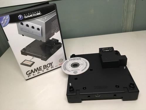 Game Boy Player (compleet), Spelcomputers en Games, Spelcomputers | Nintendo GameCube, Zo goed als nieuw, Zwart, Met GameBoy player