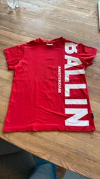Rood T-shirt Ballin / Pure white maat 12 / 152, Kinderen en Baby's, Kinderkleding | Maat 152, Ophalen of Verzenden, Zo goed als nieuw