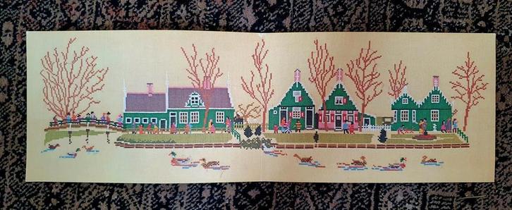 mies bloch origineel nieuw borduurpatroon zaanse schans, Hobby en Vrije tijd, Borduren en Borduurmachines, Nieuw, Patroon, Handborduren
