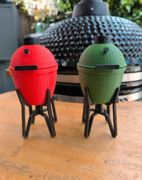 🔥🔥 Kamado️ 🔥🔥 ,, BBQ .barbeque peper & zoutstel !!!, Tuin en Terras, Houtskoolbarbecues, Nieuw, Ophalen of Verzenden