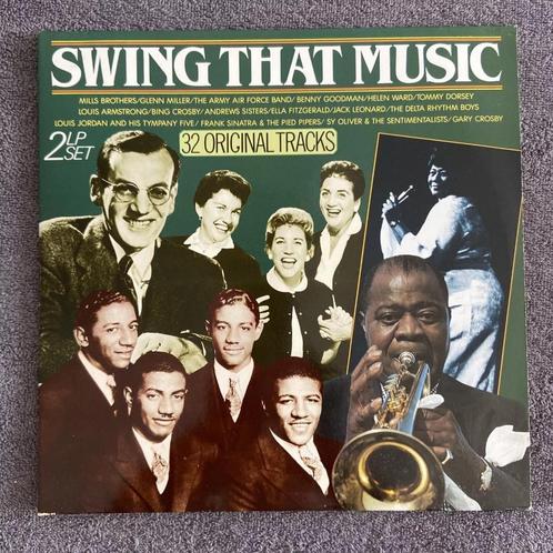 2 LP 's Various – Swing That Music , Scana 80006 Vinyl Elpee, Cd's en Dvd's, Vinyl | Verzamelalbums, Jazz en Blues, 12 inch, Verzenden