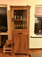 Buffetkast Lorenzo Teak hout, Glas, 50 tot 100 cm, Zo goed als nieuw, 150 tot 200 cm