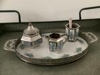Verzilverd/Emaille Servies Pako Rhenen - Jaren ‘60, Antiek en Kunst, Ophalen of Verzenden