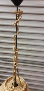 hanglamp retro rotan jaren 60 / 70, Huis en Inrichting, Lampen | Hanglampen, Ophalen of Verzenden, 'T Olde Gre-j, Info@toldegrej.nl