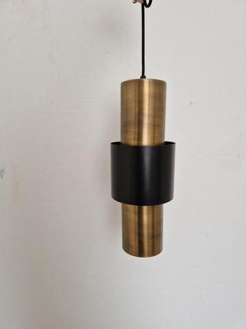 Vintage hanglamp koker brutalist chique groot 40cm beschikbaar voor biedingen