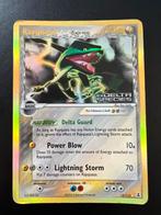 Rayquaza EX Delta Species Stamped Holo, Hobby en Vrije tijd, Verzamelkaartspellen | Pokémon, Ophalen of Verzenden, Losse kaart