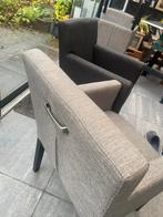Eetkamerstoelen, 6 stuks gratis afhalen, Huis en Inrichting, Stoelen, Hout, Gebruikt, Ophalen of Verzenden, Grijs