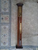 Antieke Torricelli Barometer - Hardhout Interieur, Ophalen of Verzenden, Gebruikt, Barometer