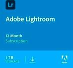 Adobe Photoshop Lightroom CC - 1 Apparaat - 1 Jaar, Computers en Software, Ontwerp- en Bewerkingssoftware, Ophalen, Nieuw