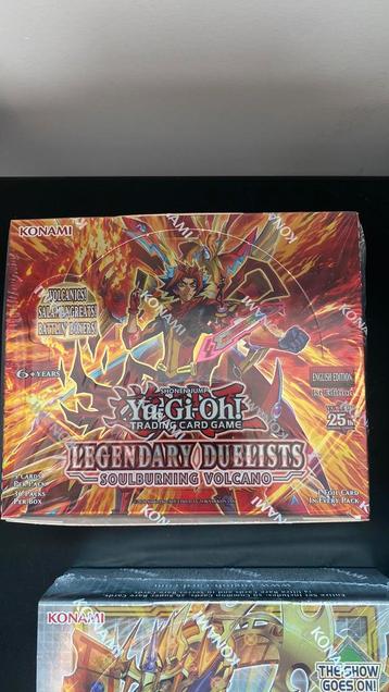 Yu-Gi-Oh! Legendary Duelist Soulburning Volcano sealed beschikbaar voor biedingen