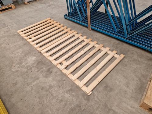 Vurenhouten vlonders 270x100cm open gebruikt, Zakelijke goederen, Kantoor en Winkelinrichting | Magazijn, Stelling en Opslag, Ophalen