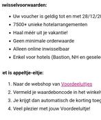 10 euro Korting voordeel uitjes code, Tickets en Kaartjes, Kortingen en Cadeaubonnen, Eén persoon, Kortingsbon