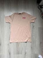 T shirt met print, Kleding | Dames, T-shirts, Beige, Ophalen of Verzenden, Zo goed als nieuw, Korte mouw