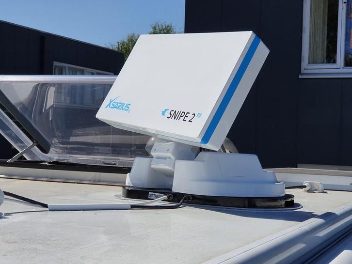 Automatische camper en caravan schotel inclusief montage, Caravans en Kamperen, Camper-accessoires, Nieuw, Ophalen of Verzenden