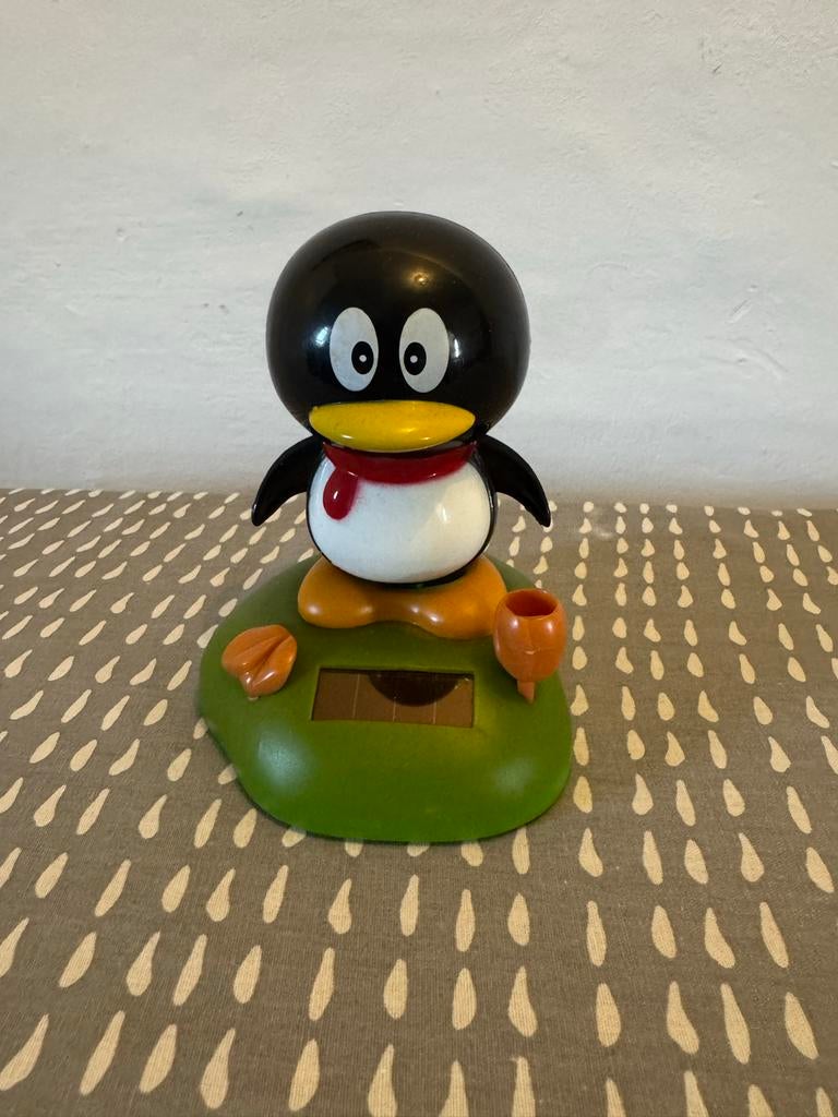 Zonne-energie pinguïn, Ophalen of Verzenden, Zo goed als nieuw