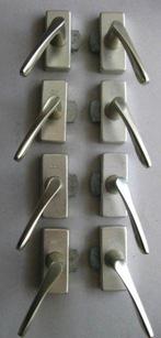 Nemef Raamsluiter/Raamsluiters 8 Stuks, Ophalen of Verzenden, Gebruikt, Rvs, Schuif of Grendel