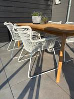 tuinstoelen hogsten 2x, Tuin en Terras, Tuinstoelen, Ophalen, Kunststof