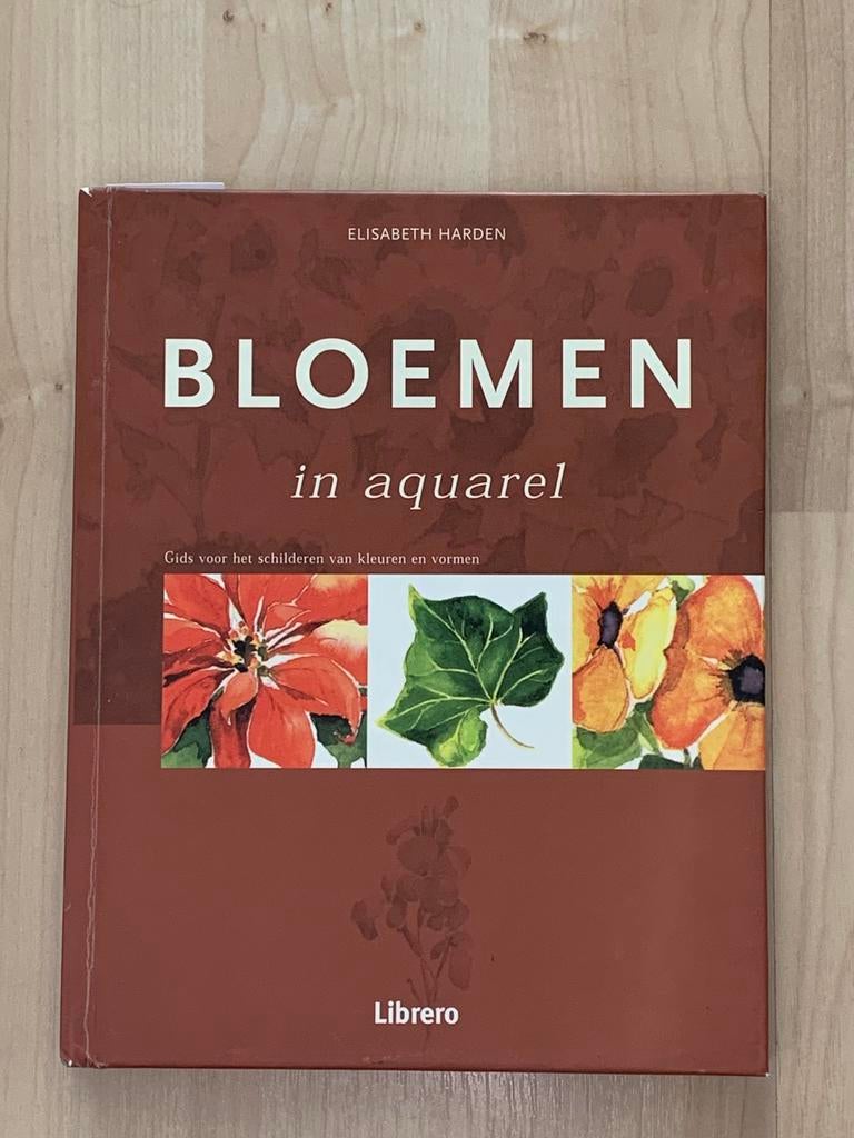 Bloemen in aquarel, Hobby en Vrije tijd, Schilderen, Zo goed als nieuw, Ophalen of Verzenden