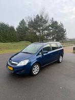 Opel Zafira 1.8 – 7-zitter | Nieuwe APK | Airco, Voorwielaandrijving, 4 cilinders, Blauw, 1403 kg