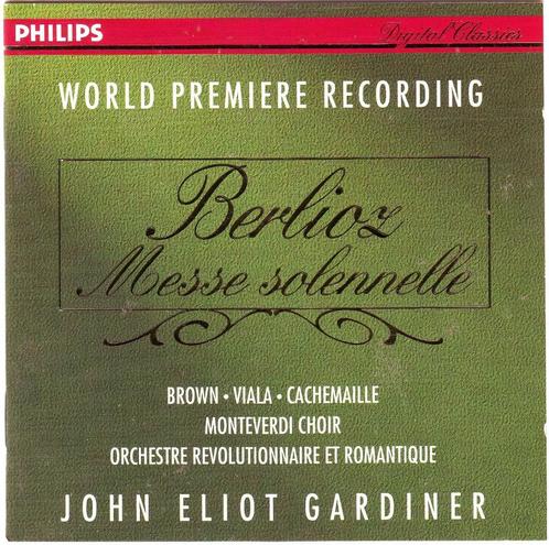 Berlioz Messe solennelle authentiek o.l.v. Gardiner, Cd's en Dvd's, Cd's | Klassiek, Zo goed als nieuw, Vocaal, Romantiek, Met libretto