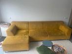 Gele bank, Ophalen, 250 tot 300 cm, Gebruikt, Hoekbank