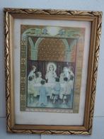 Ouderwets lijstje met mooi prentje, Ophalen of Verzenden, Zo goed als nieuw, Kaart of Prent, Christendom | Katholiek