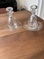 A.D. Copier Leerdam glas  zuurpotjes/olie-azijnstel, Ophalen of Verzenden