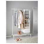 IKEA RIGGA Kledingrek - Verstelbaar & Mobiel, Kleding | Dames, Kledingrekken, Ophalen, Met wielen, Gebruikt