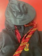 Harry Potter mantel (maat 155), stropdas en hoed, Verzamelen, Harry Potter, Ophalen, Zo goed als nieuw, Replica