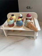 Houten ijsjes, Ophalen, Zo goed als nieuw, Hout, Speelkeuken-accessoire