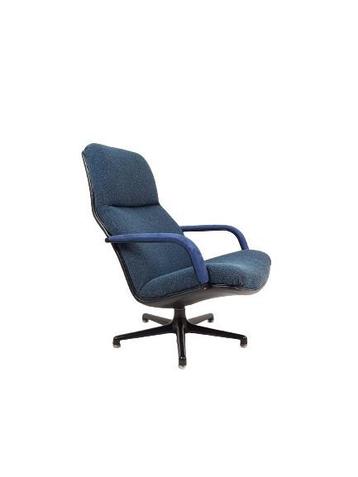 Artifort blauwe fauteuil | swivel chair blue F154 beschikbaar voor biedingen